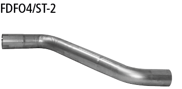 X 30 mm Int. Schlauch Verbindungsstück Auspuff von 1 Meter Universal 33 mm Est 